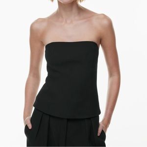 Aritzia Babaton Black Bustier